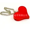 130DB Personal Alarm Attack Alarm Heart Shape Personal Security Alarm Keychain Emergency Self D efense Siren