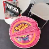 Childhood Memories Cute Pink Round Rug Big Bubble Gum Bedside Blanket Non-Slip Furry Carpet Ins Bedroom Absorbent Mat