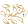 12Pcs Plated Earring Findings Earrings Clasps Hooks Fittings Ear Wires Connector Base for Jewelry Making Accessories Earwire