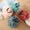 1 datorer Rose Bath Ball Sponge Cleaning Brush Dusch Bath Bubble Body Cleaner Exfoliering Scrubbers Bath Ball Badrumsmaterial