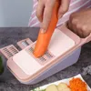 Кухонный овощный резак Grater 6 в 1 Shredders Multi Slicer Peeler с корзиной фруктовой картофель многофункциональный гаджеты