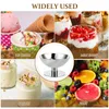 Mugs Slushie Cup Novelty Dessert Holder Fruit Bowl Ice Cream Smoothie Bowls Stainless Steel Milk Shake Serving Cups