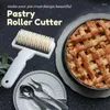 Baking Tools 1PC High Quality Pie Pizza Cutter Pastry Bakeware Embossing Dough Roller Lattice Cake Plastic Tool