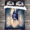 Halloween Horror Scary Movie Däcke Cover Set Queen Full Size Halloween Bedding Set Corpse Bride Quilt Cover Set Birthday Presents