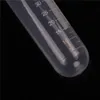 10-stcs 50 ml plastic transparante centrifugebuis met schaalvrije stand met schroefdap laboratoriumschool educatieve benodigdheden a3