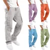 Pantalon de cargaison multicolore pour hommes pantalons de skateboard décontractés streetwear high street pantalon hip hop usage de travail