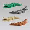 Mini Animal Building Block Toys Crocodile Shark Leopard Cow Tiger Building Blocks Bricks Kids Christmas Gift Toys Home Decor