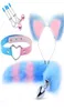 Anal Toys Cute Tail Plug Cat Ears pannband Set Nipple Clip Neck Collar Erotic Cosplay Sex For Women 2211211754756