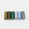 130M 402 Sewing Thread High Tenacity Machine Embroidery Thread Hand Sewing Threads Craft Patch Sewing Supplies 26 Colors