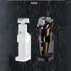 Magazyn kuchenny 2PCS Abs Razor Holder Akcesoria łazienkowe Białe czarne szwane stojak na ścianę organizator golarki dom