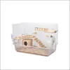 Hamster Cage Golden Silk Bear 60 Basic House Hedgehog Guinea Pig Rabbit Honey Bag Glider Pet Nest Cage Pet Supplies