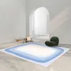 Moderne minimalistische Wohnzimmer Dekorative Teppich nordisch helles Luxus-Sofa Couchtisch Nicht-Schlupfmatte Home Study Lernbettendside Fluffy Teppich