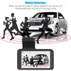 4.0in Dash Cam Car DVR 24H HD 1080P 대시 카메라 듀얼 렌즈 비디오 레코더 1080p 블랙 박스 사이클 Dashcam Mirror Driving Recorder