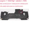 Pads 716AChG6 Fan Radiator 5H40S20293 5H40S20294 5H40S20295 voor Lenovo Legion 716AChG6 Laptop 80n6 100% Test OK