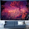 Paysage mural tapisserie tapestries home anime décor suspendu chambre fond de chambre décoration mignon mode r0411