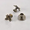 Vintage Bronz Dolap Knobs Antika Bronz Dolap Kapı Çekme düğmesi çinko alaşım Dresser Knob Tek Delik Küçük Çekmece Tutma Koyası