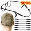 Universal justerbar glasögonhållare Silikon Sport Solglasögon Säkerhetsglasögon Holder Kids Vuxna Dagliga gåvor Fixat tillbehör