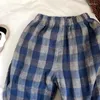 Hose Summer Boy Neun-Punkte Hosen Mädchen Moskito-vorsichtige Baumwollgarn-Stoff im Freien, Kinderlösch