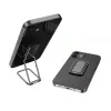 Universal magnétique Metal Phone Holder Stand pour iPhone Samsung HTC Oppo Xiaomi Téléphone de téléphone Poldable Bureau Poldable Téléphone Mobile