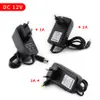 AC DC 12V Volt SMPS Switching voeding 220V naar 12V Adapter 1A 2A 3A LED -verlichting Transformator DC Bron 12w 24W 36W EU US