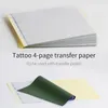 5/10pcs Tattoo Transfer Paper Master Classic 4 Camadas Tatuagem livre Máquina de transferência de transferência Cópia Térmica Estêncil de alta qualidade