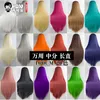 100cm Cosplay Long Wig HSIU Fibre haute température Perins synthétiques Perruques Cosplay Perrettes 21 Color 240402