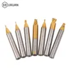 1pc 6mm Shank Ti-Coated HSS 수직 키 머신 커터 도어카 키 커터 머신 부품 키 메이커 자물쇠 도구 1.0-5.0