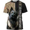 Se você não tiver um, você nunca vai entender o pastor alemão 3D camisetas impressas camisetas de cachorro engraçado camisetas unissex