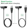 2Pack 100cm/50cm USB Charger For Fitbit Charge 5 Charging Cable For Fitbit Luxe USB Charging Charger Dock With Reset Function