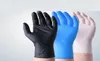 Fabriksmässiga engångshandskar Nitrilhandskar Oilresistent vattentät slitesistent latexgummitril Gummi Protective Gloves7065515