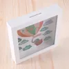 Regalo de dinero decorativo de la caja de dinero para niños, marco de imágenes en 3D, caja de dinero de madera en efectivo Banco para bebés, cumpleaños