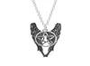 Pentagram Necklace Antique Silver Pentagram Pentacle Angel Beautifully Wings Pendant Supernatural Necklace Women Jewelry Wings Nec9385871