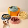 Durable Dog Bowl Convenient Large Capacity Reusable Slow Feeder Dog Breed Food Bowl