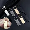 5pcs Remplacement du curseur à fermeture éclair éclairage fileur d'extrémité de corde de ripe Tag de la corde zip fixer Bercette de boucle zippée de cordon de cordon de cordon