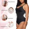 Pchnij pełne ciało kształtowe kobiety odchudzające ciało shaper bodysuit Control brzuch Osłona Overbust Regulowane paski na ramię gorset