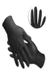 100pcslot Black LaTex Gants de nitrile jetable WorkRubbergardenkitchendishwashing ménage Nettoyage Hands Products8024644