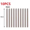 10pcs Bar ronde Srutkank Métrique HSS HSS High Speed Steel Rody Tool HSS Round Turning Tool Bar 1.5 / 2/2,5 / 3/3,5 / 4 mm