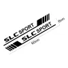 Pour Mercedes Benz W124 W203 W204 A B C E S CLASS CLA CLS SL SLC SLC ACCESSOIRES AUTO 2PCS PORTE DE CAR Autocollant Autocollant Vinyl Film Decal