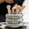Porte-pinceau de maquillage en céramique Décrits les tableurs de table de planter