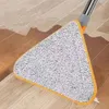 Wall Mop with Long Handle 360 ° Rotating Triangle Microfiber Wall Cleaning Mop Adjustable Dry and Wet Dust Mop Cleaner for Floor