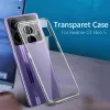 Pour Realme GT Neo 5 Case Simple Smof TPU TPU TPU CLEAR FORTH THELLE CASE ON POUR REALME GT NEO 5 NEO5 SE 240W 5G COUVERTURE