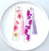 Creative Pressed Flower Bookmark Epoxy Resin Bookmarks Leespagina Markers met Tassel Studenten leraren cadeauboeken decoraties