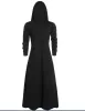 Médiéval Victorien Adultes femmes hommes long manteau gothique manteau steampunk manteau à capuche dig vampire créateur cosplay costumes for Halloween