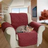 안락 의자 덮개 가역화 퀼트 레클리너 소파 커버 방수 슬립 커버 세탁 가능한 소파 커버 아이를위한 탄성 스트랩