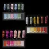 6 Farbe Aquarellfarbe Set für Künstler Zeichnung Glitzerfarbe Wasser Farbpanzment Pigment Kunst liefert kühle/warm/metallische Farbe