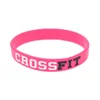 1 PC CrossFit Silicone Broupeau de 1/2 pouces de large bijoux de sport 4 couleurs