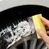 Car Tire Cleaning Sponge Cleaning Dressing Waxing Polishing Brush Sponge Tool U-shaped Design Strong Cleaning Power Auto Parts