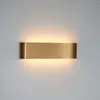 Настенная лампа светодиодная алюминиевая черная IP20 Современный минималистский декоративный свет для спальни для гостиной