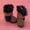 Stivali bambole Tilda da 3,2 cm per il giocattolo bambola Blythe, 1/8 Mini bambole in pelle scarpe per Blyth Azone BJD, accessori per scarpe da burattinaio casual