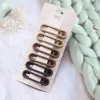 Haarclip Accessoires voor vrouwen Pinzas para el cabello clips pince cheveux voor meisjes pelo Koreaanse schattige bruine zijde femme pinnen